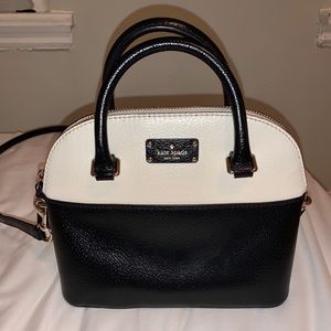 Kate Spade Black and White Crossbody